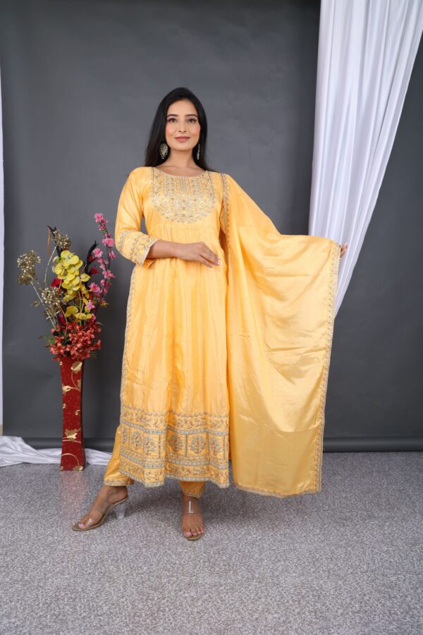 Silk Kurti Set - Image 2