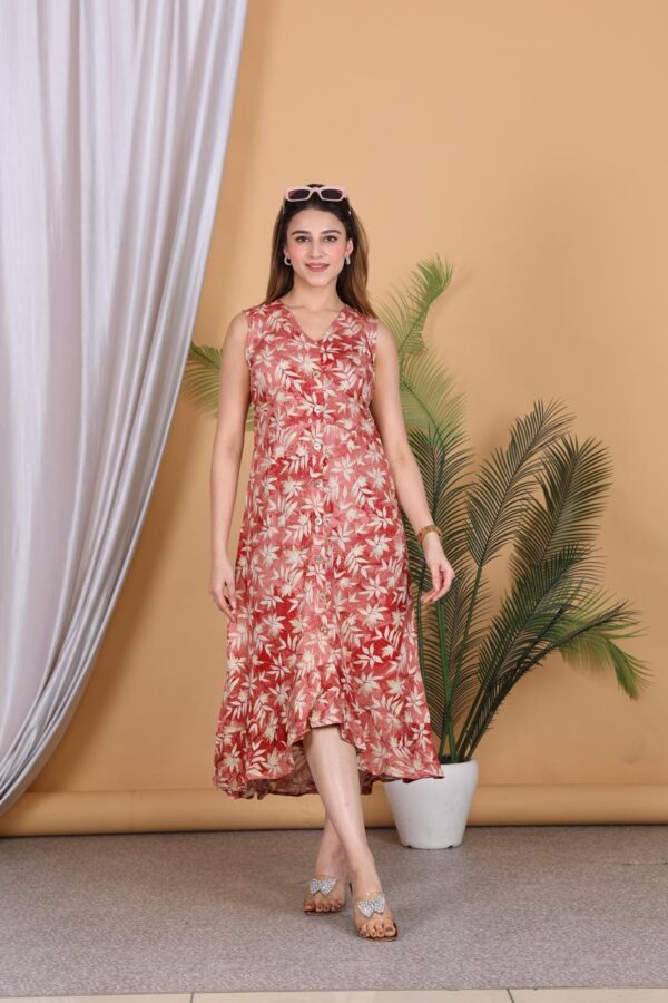 Floral Print Middy - Image 6